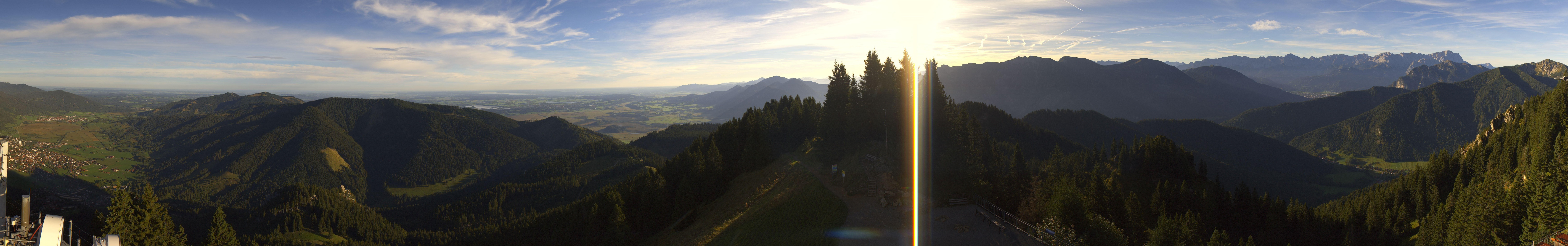Archiv Foto Webcam Oberammergau - Laber Gipfel