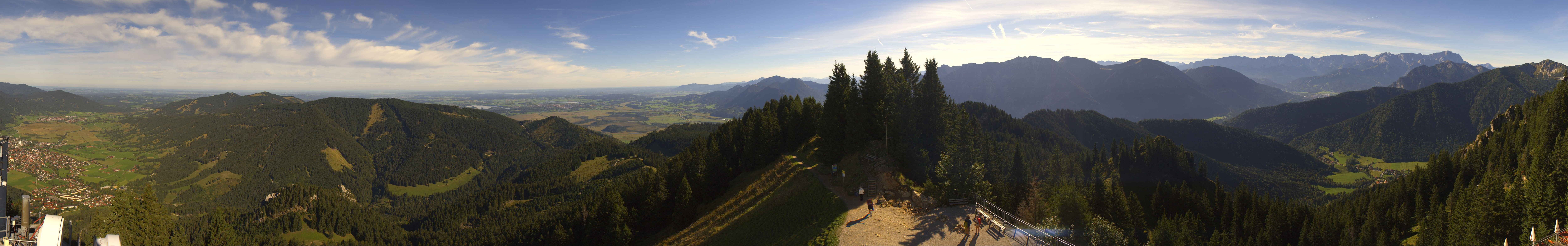 Archiv Foto Webcam Oberammergau - Laber Gipfel