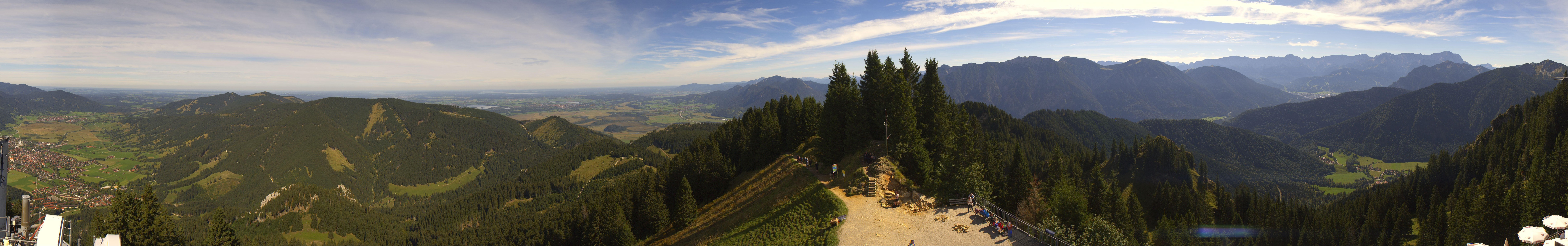 Archiv Foto Webcam Oberammergau - Laber Gipfel
