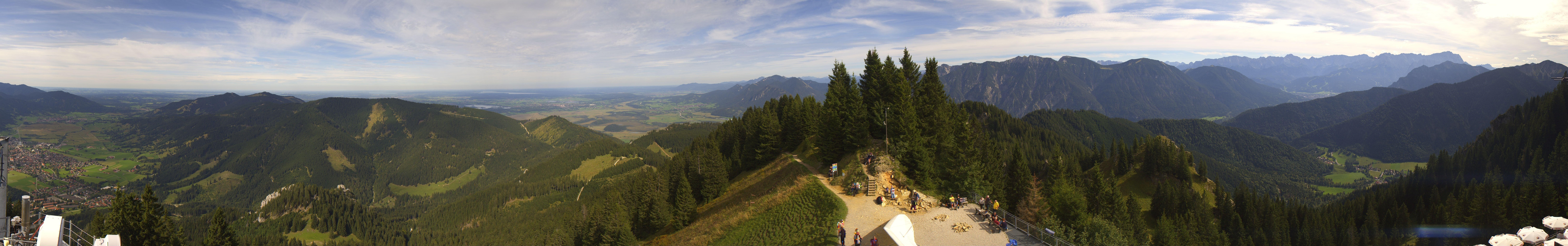 Archiv Foto Webcam Oberammergau - Laber Gipfel