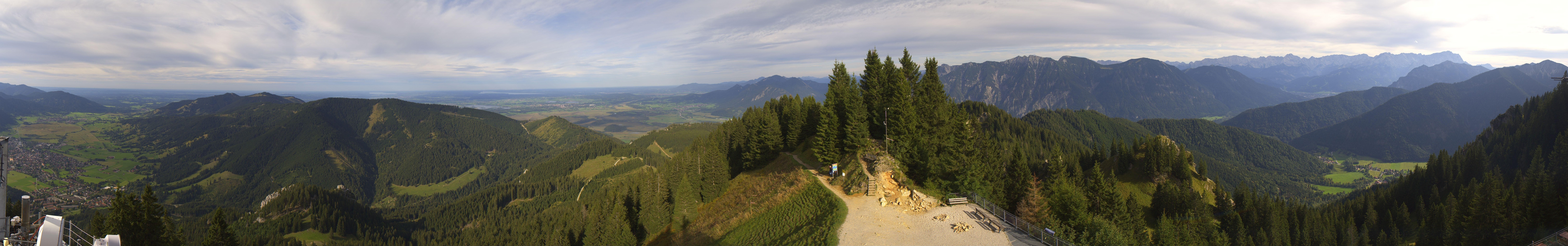 Archiv Foto Webcam Oberammergau - Laber Gipfel