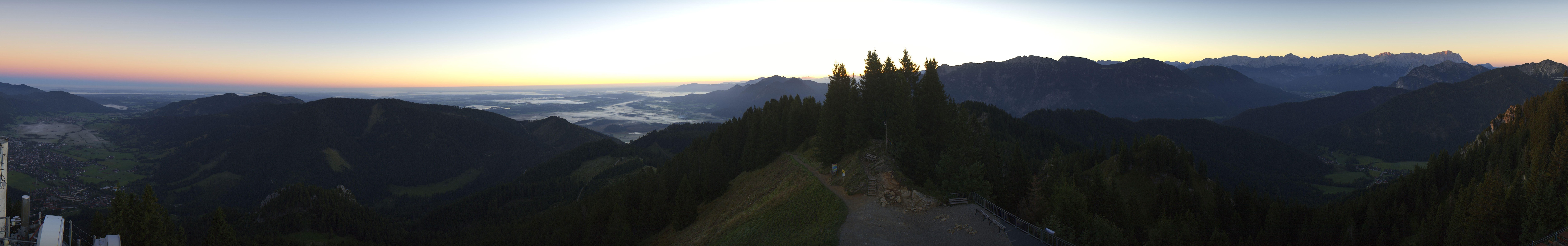 Archiv Foto Webcam Oberammergau - Laber Gipfel