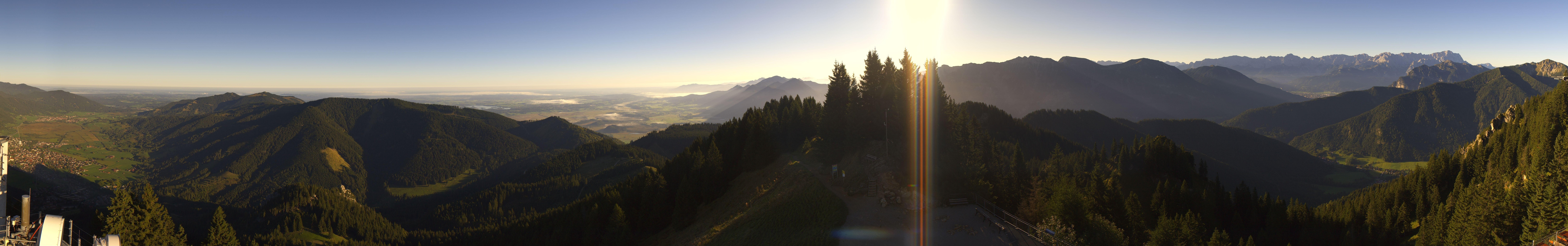 Archiv Foto Webcam Oberammergau - Laber Gipfel