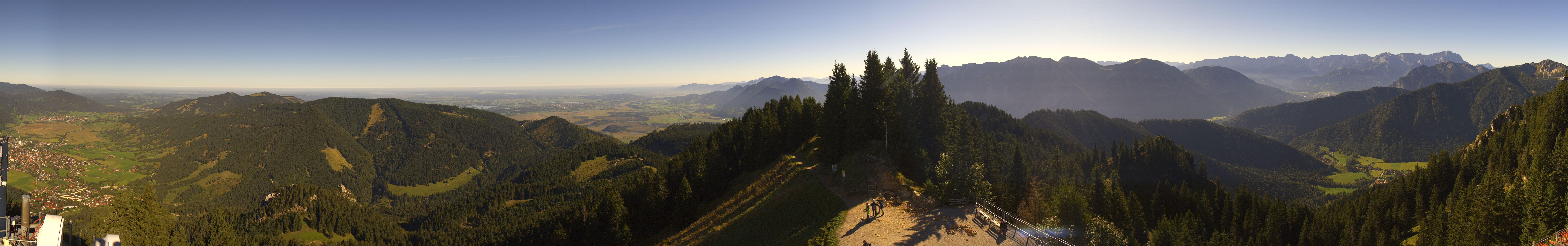 Archiv Foto Webcam Oberammergau - Laber Gipfel
