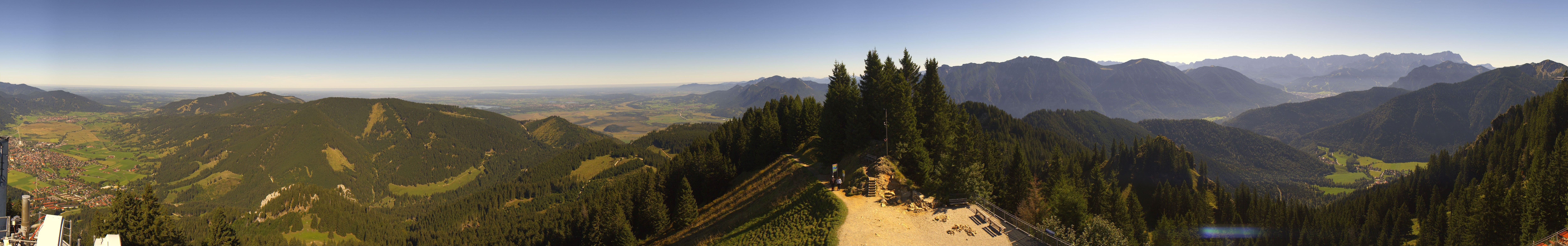Archiv Foto Webcam Oberammergau - Laber Gipfel