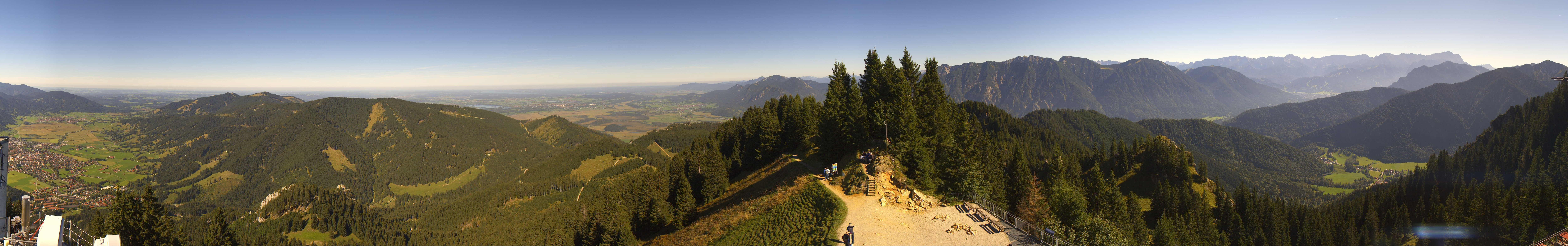 Archiv Foto Webcam Oberammergau - Laber Gipfel