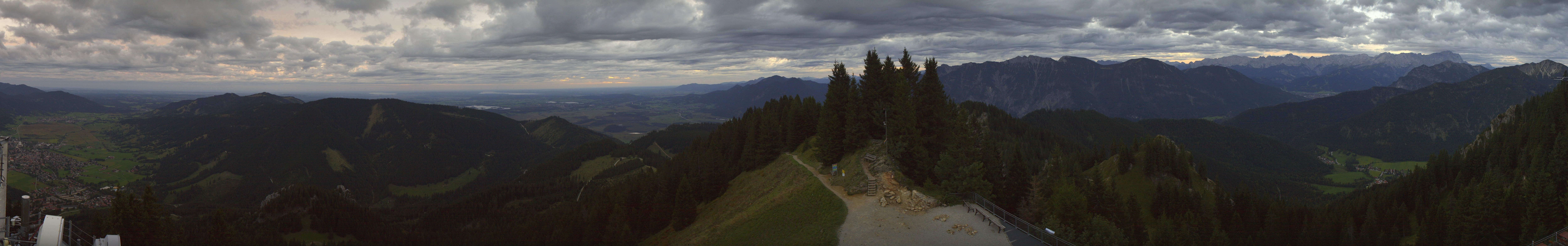 Archiv Foto Webcam Oberammergau - Laber Gipfel
