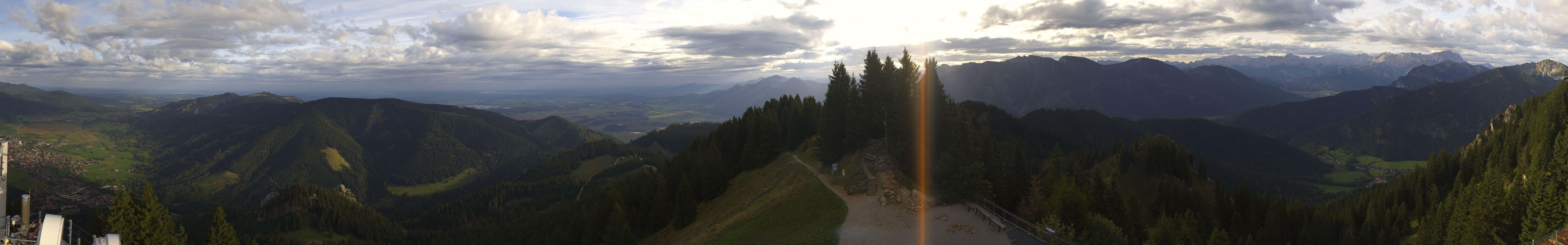 Archiv Foto Webcam Oberammergau - Laber Gipfel