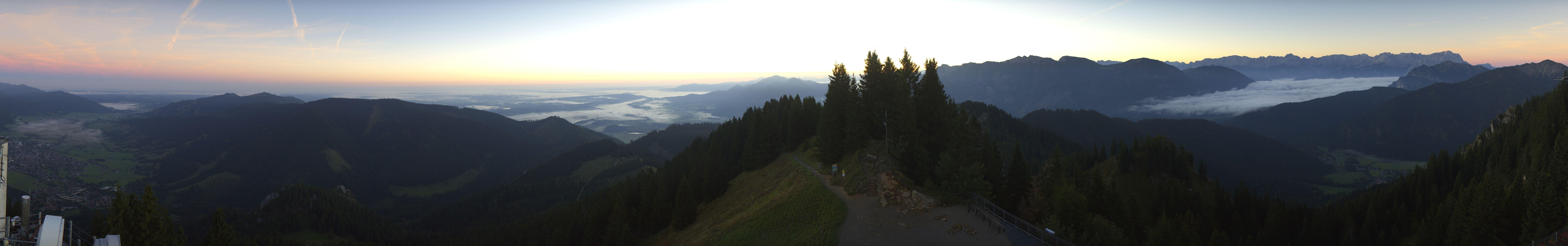 Archiv Foto Webcam Oberammergau - Laber Gipfel