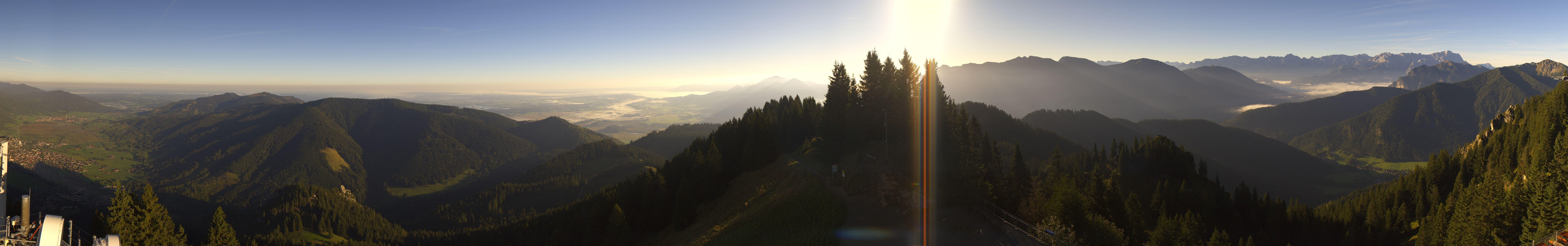 Archiv Foto Webcam Oberammergau - Laber Gipfel