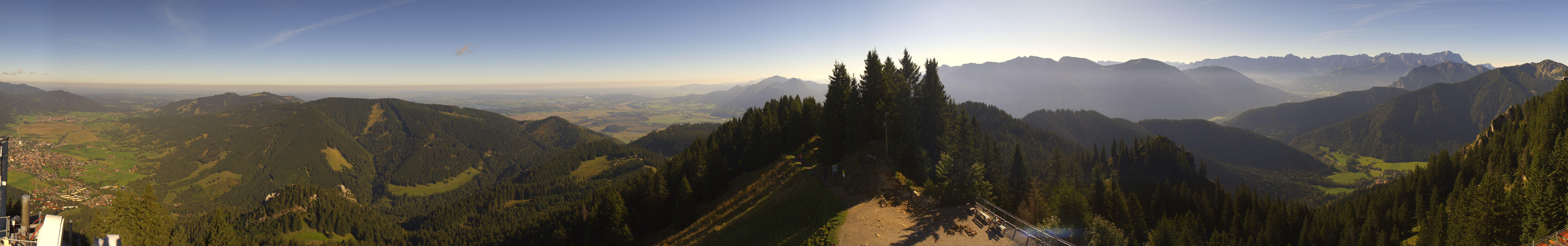 Archiv Foto Webcam Oberammergau - Laber Gipfel