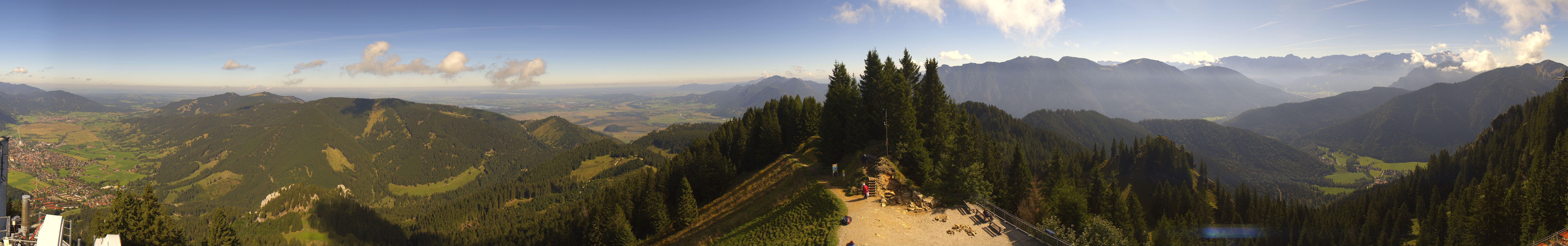 Archiv Foto Webcam Oberammergau - Laber Gipfel