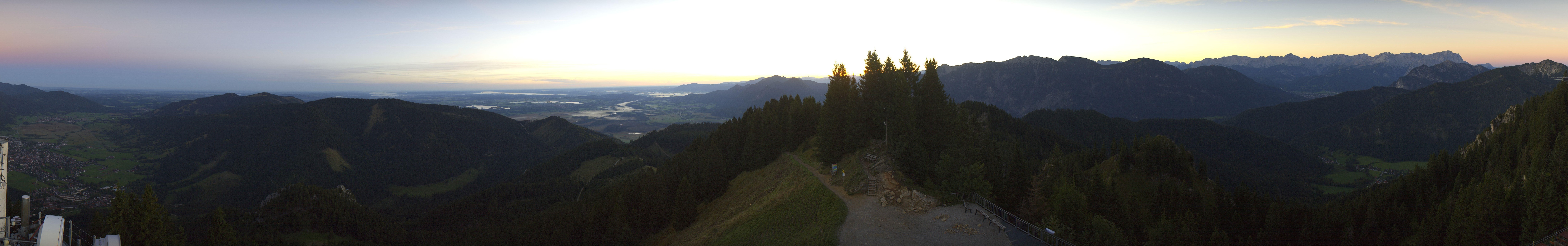 Archived image Webcam Oberammergau - Summit Mt. Laber