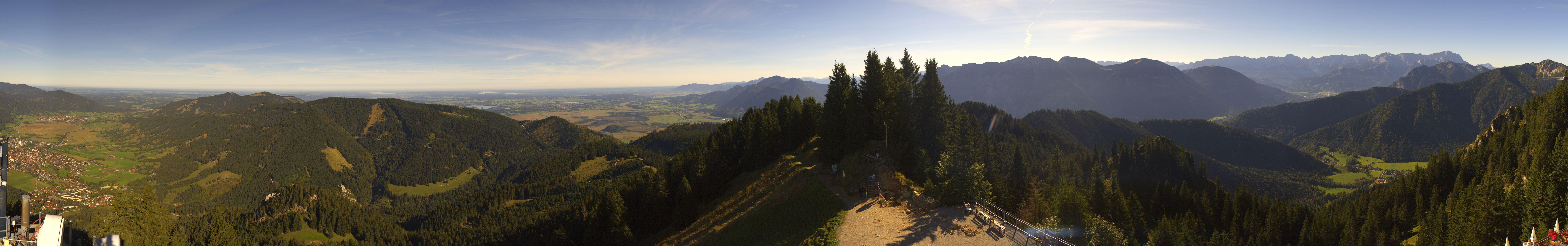 Archived image Webcam Oberammergau - Summit Mt. Laber
