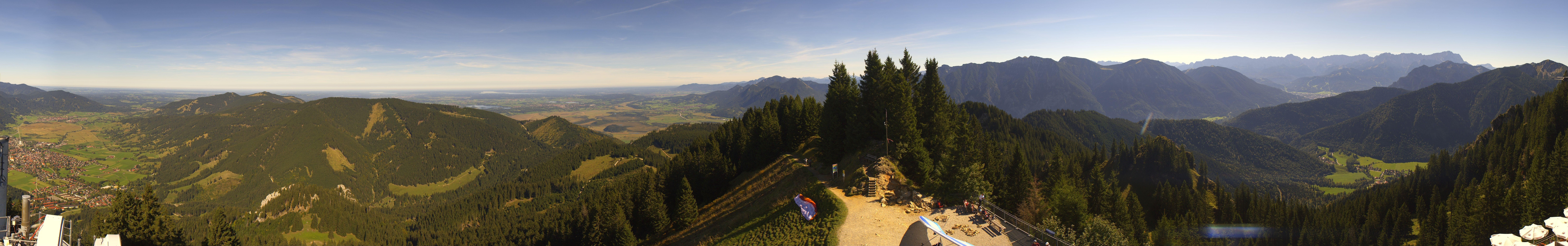 Archived image Webcam Oberammergau - Summit Mt. Laber