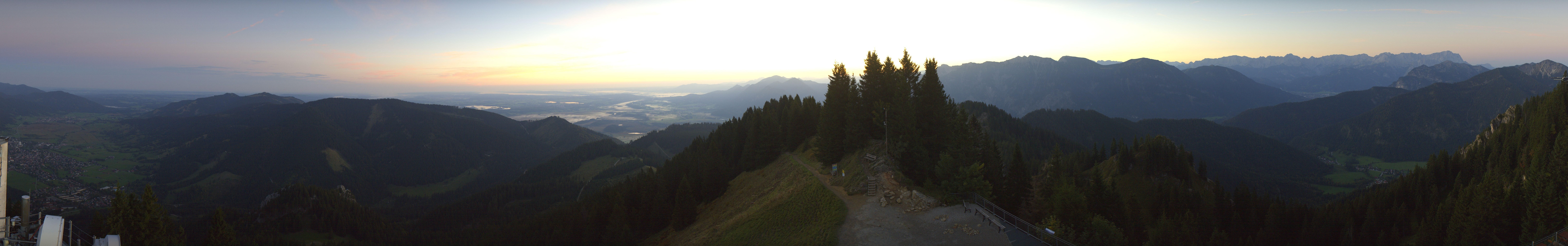 Archiv Foto Webcam Oberammergau - Laber Gipfel