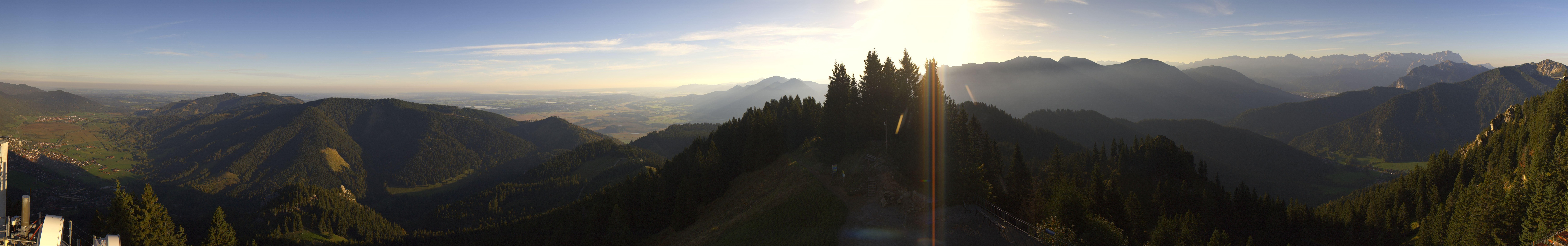 Archiv Foto Webcam Oberammergau - Laber Gipfel