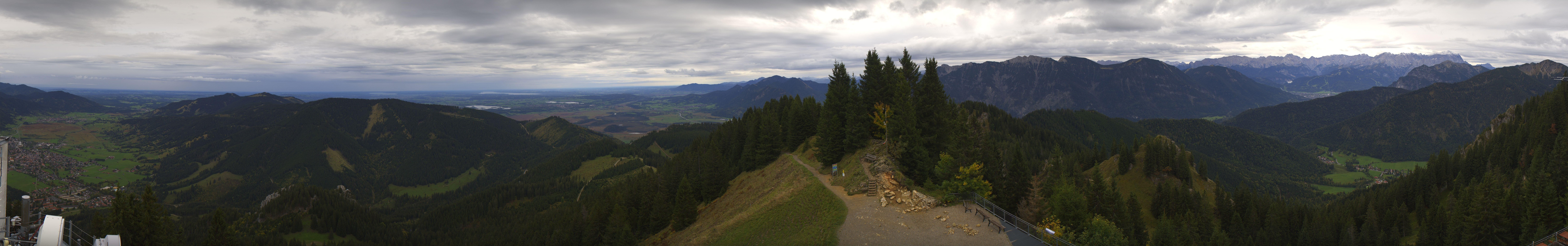 Archived image Webcam Oberammergau - Summit Mt. Laber