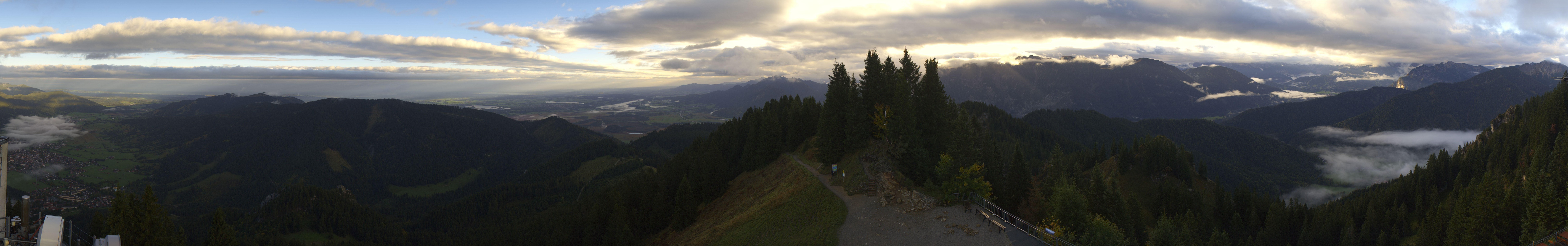 Archiv Foto Webcam Oberammergau - Laber Gipfel