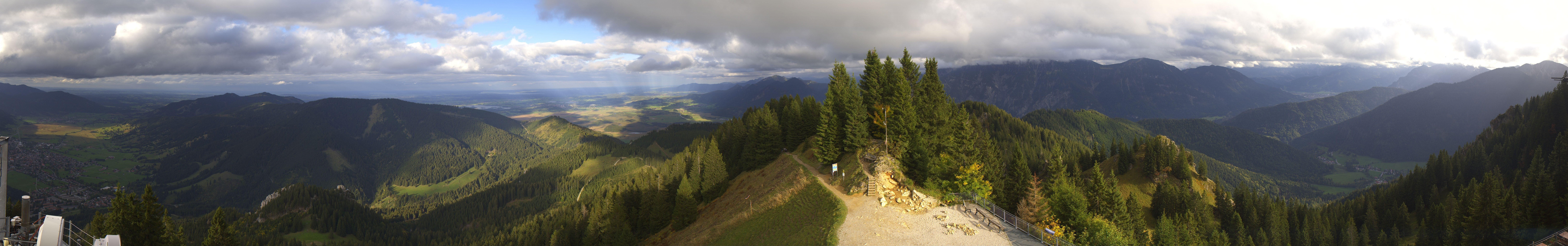 Archiv Foto Webcam Oberammergau - Laber Gipfel