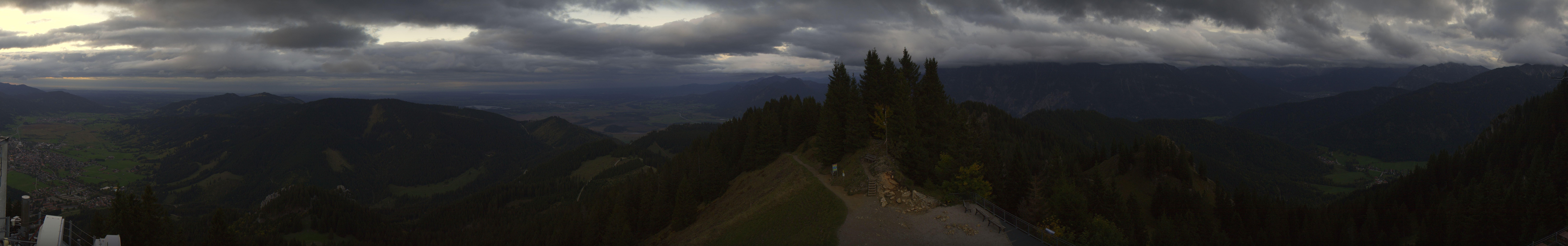 Archiv Foto Webcam Oberammergau - Laber Gipfel