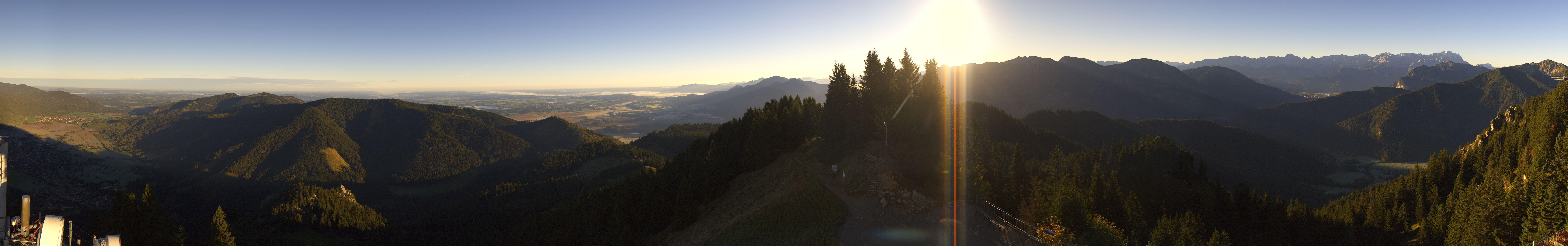 Archiv Foto Webcam Oberammergau - Laber Gipfel