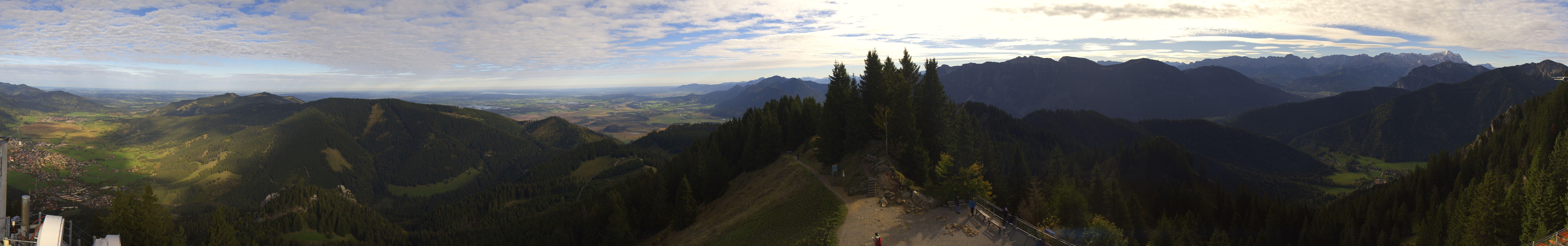 Archiv Foto Webcam Oberammergau - Laber Gipfel