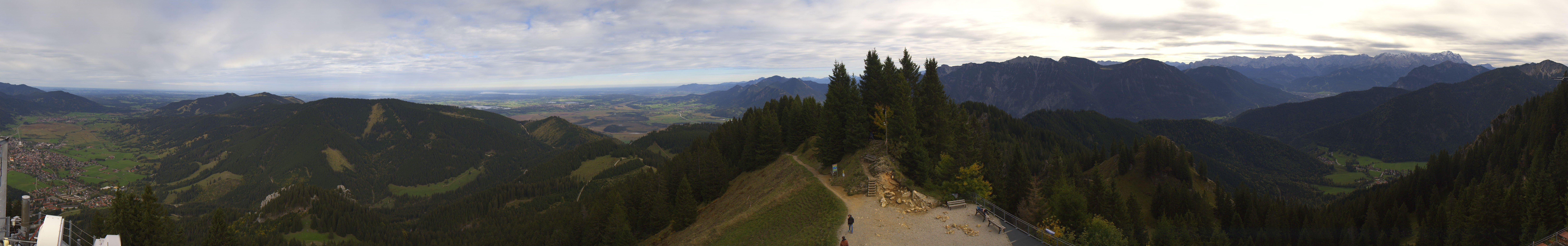 Archiv Foto Webcam Oberammergau - Laber Gipfel
