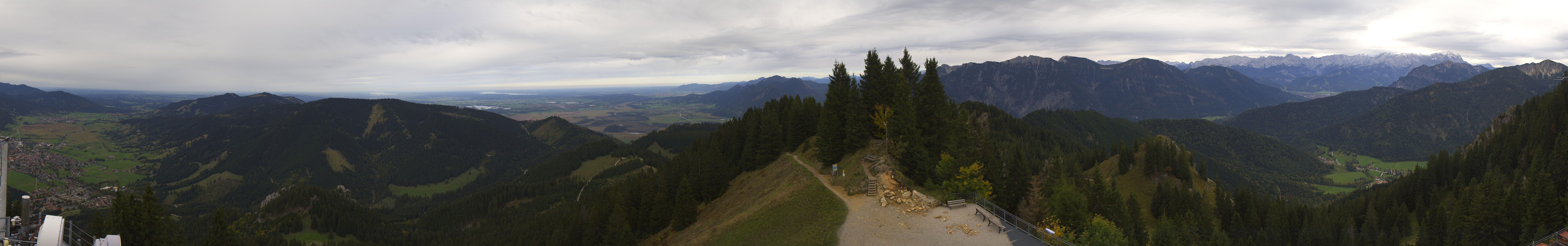 Archiv Foto Webcam Oberammergau - Laber Gipfel
