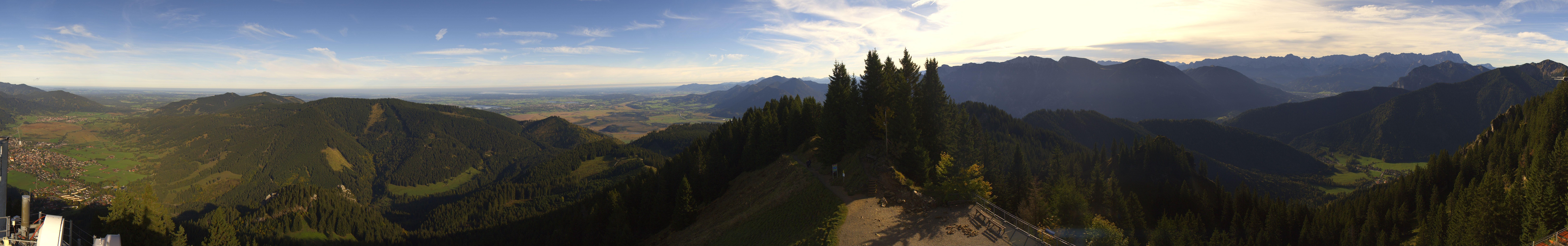 Archiv Foto Webcam Oberammergau - Laber Gipfel