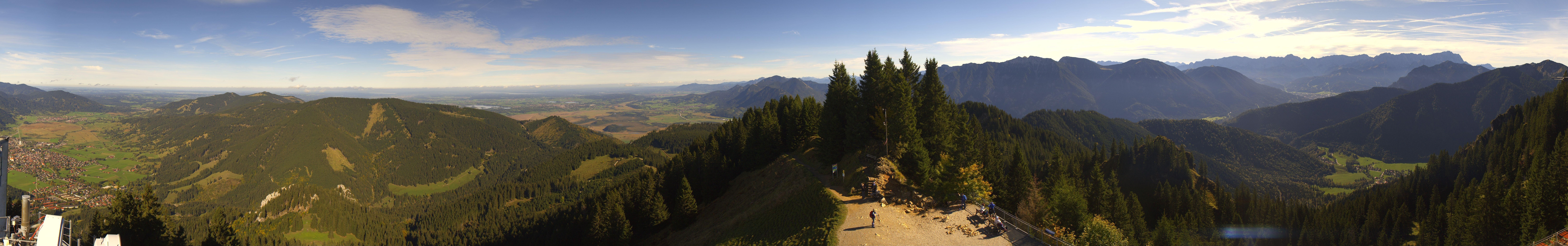 Archiv Foto Webcam Oberammergau - Laber Gipfel