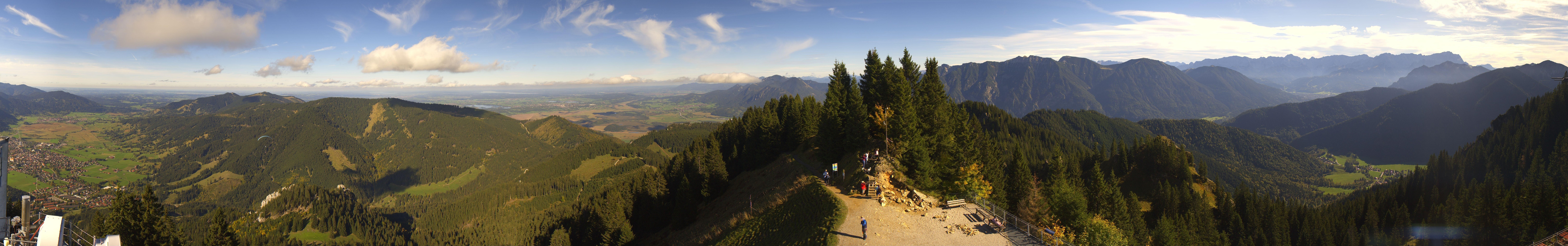 Archiv Foto Webcam Oberammergau - Laber Gipfel