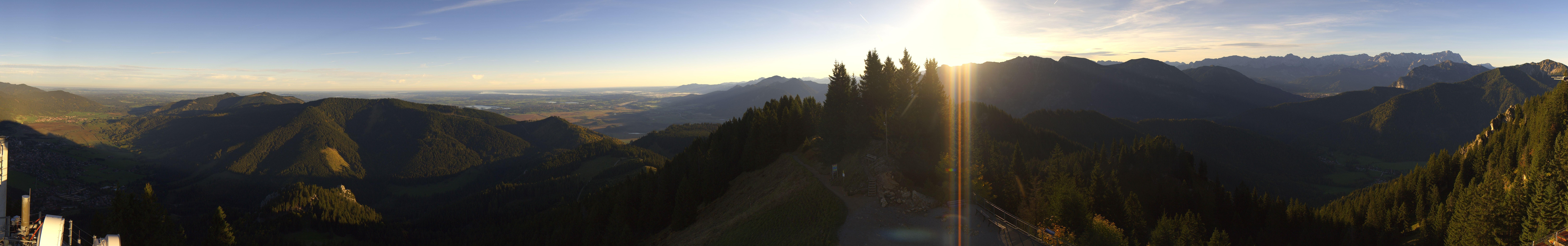 Archiv Foto Webcam Oberammergau - Laber Gipfel