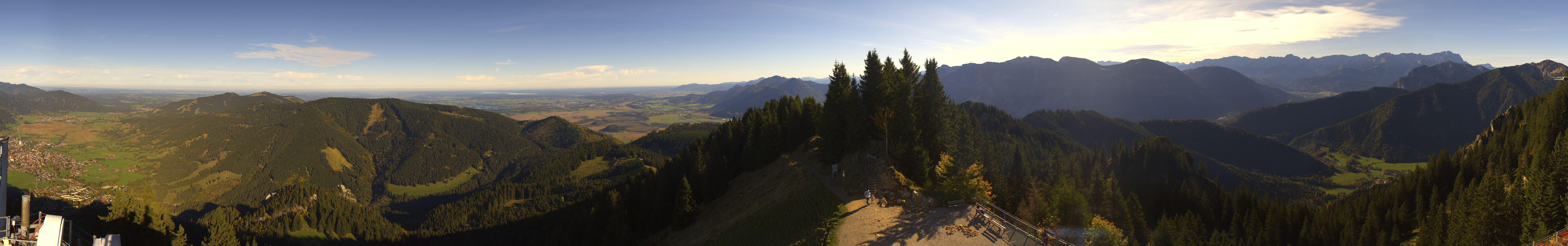 Archiv Foto Webcam Oberammergau - Laber Gipfel