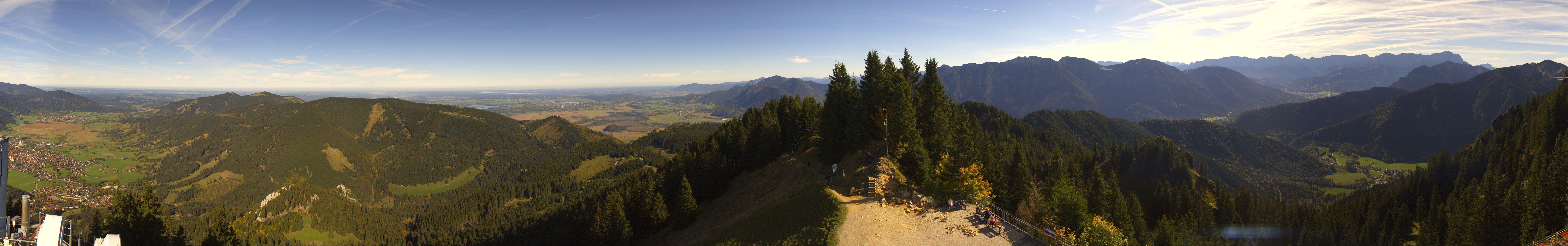 Archiv Foto Webcam Oberammergau - Laber Gipfel