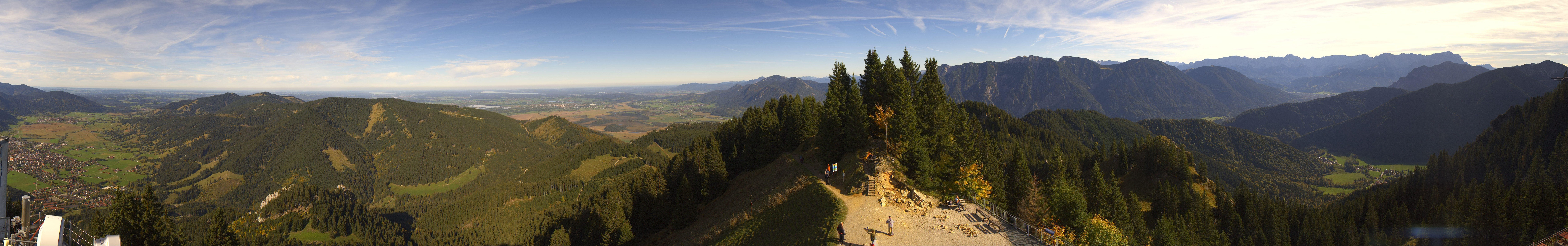 Archiv Foto Webcam Oberammergau - Laber Gipfel
