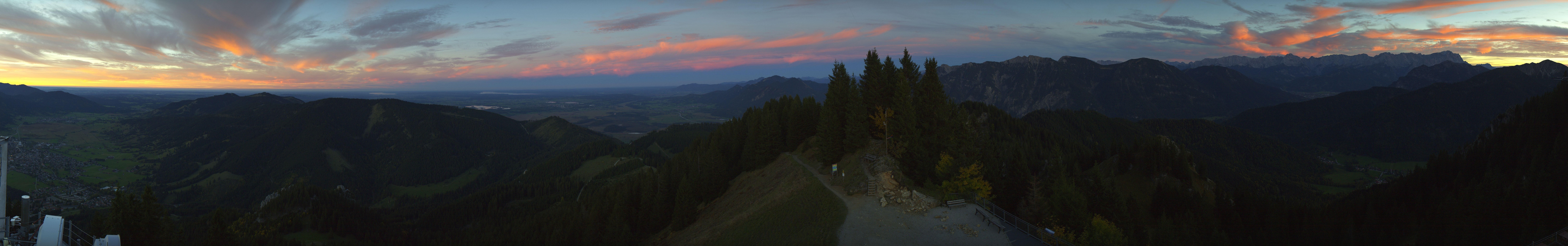 Archiv Foto Webcam Oberammergau - Laber Gipfel