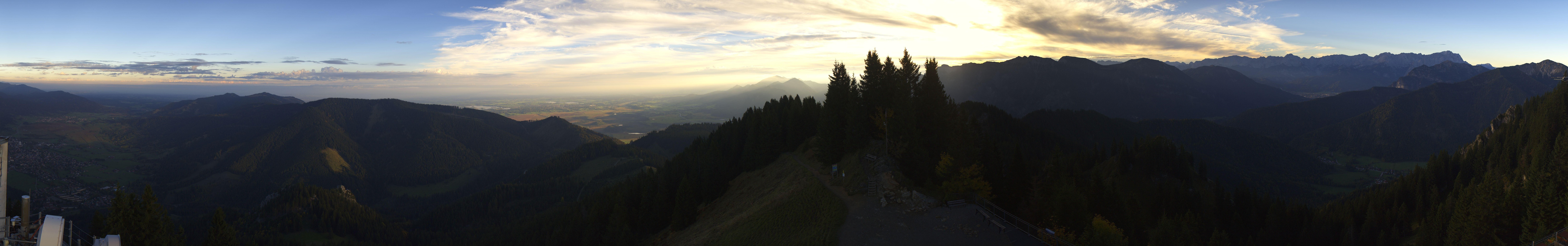 Archiv Foto Webcam Oberammergau - Laber Gipfel