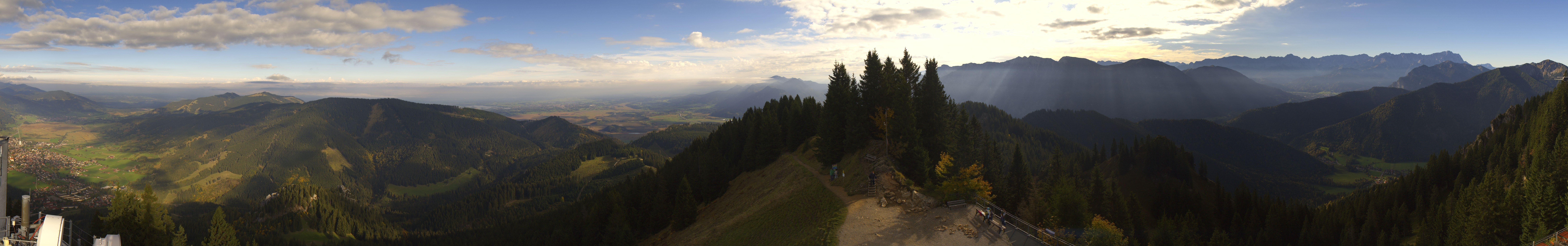 Archiv Foto Webcam Oberammergau - Laber Gipfel