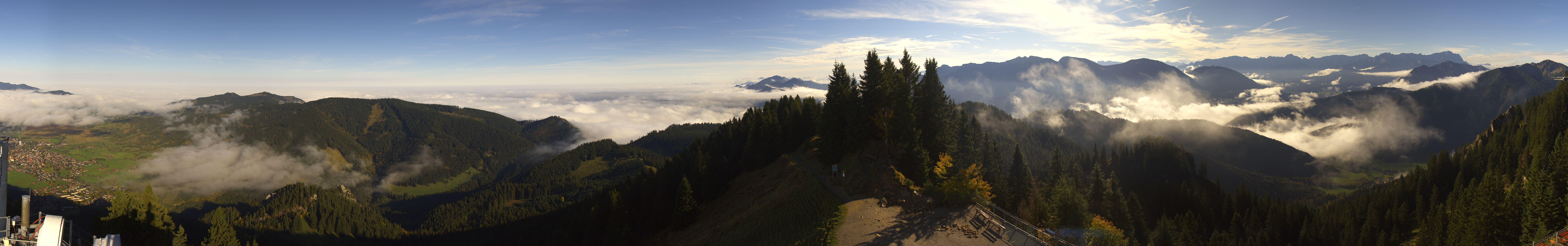 Archiv Foto Webcam Oberammergau - Laber Gipfel