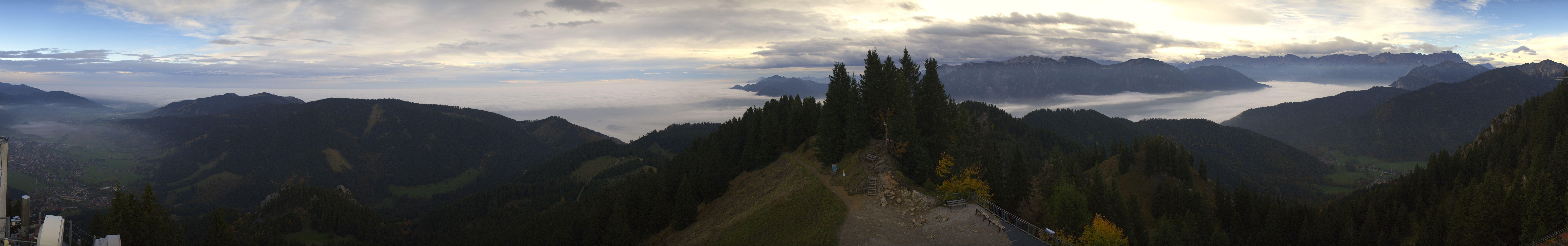 Archiv Foto Webcam Oberammergau - Laber Gipfel