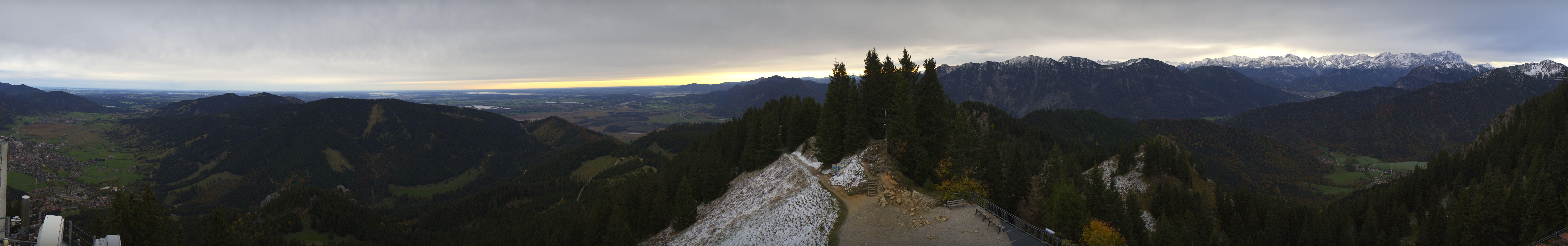 Archived image Webcam Oberammergau - Summit Mt. Laber