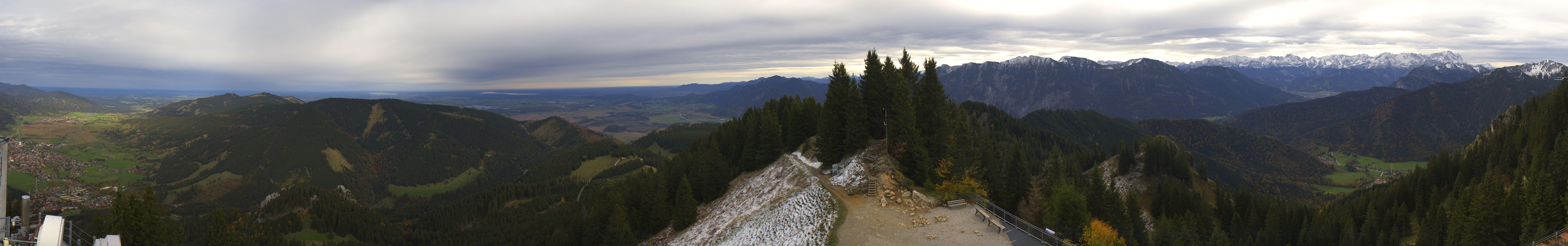 Archived image Webcam Oberammergau - Summit Mt. Laber