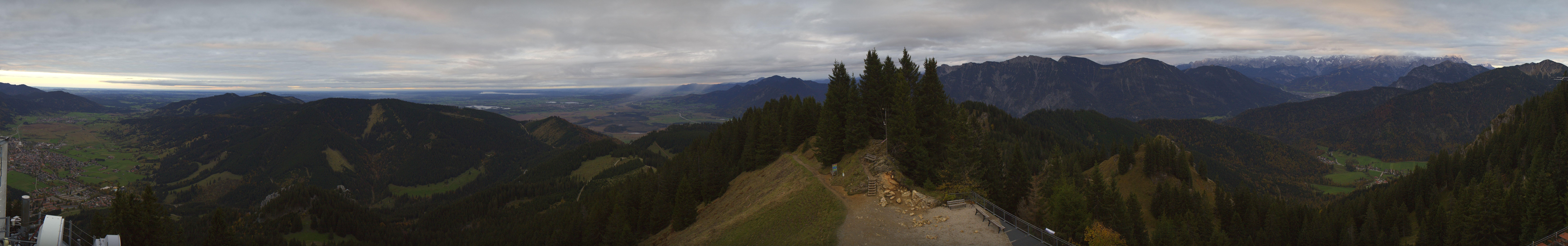 Archiv Foto Webcam Oberammergau - Laber Gipfel