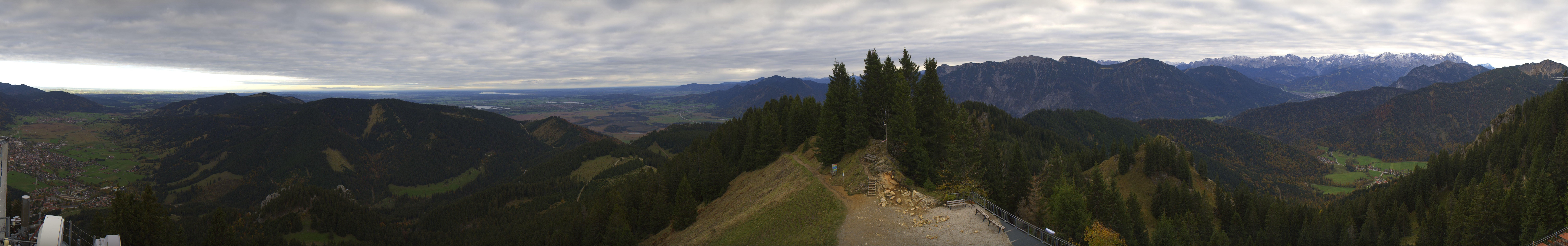 Archiv Foto Webcam Oberammergau - Laber Gipfel
