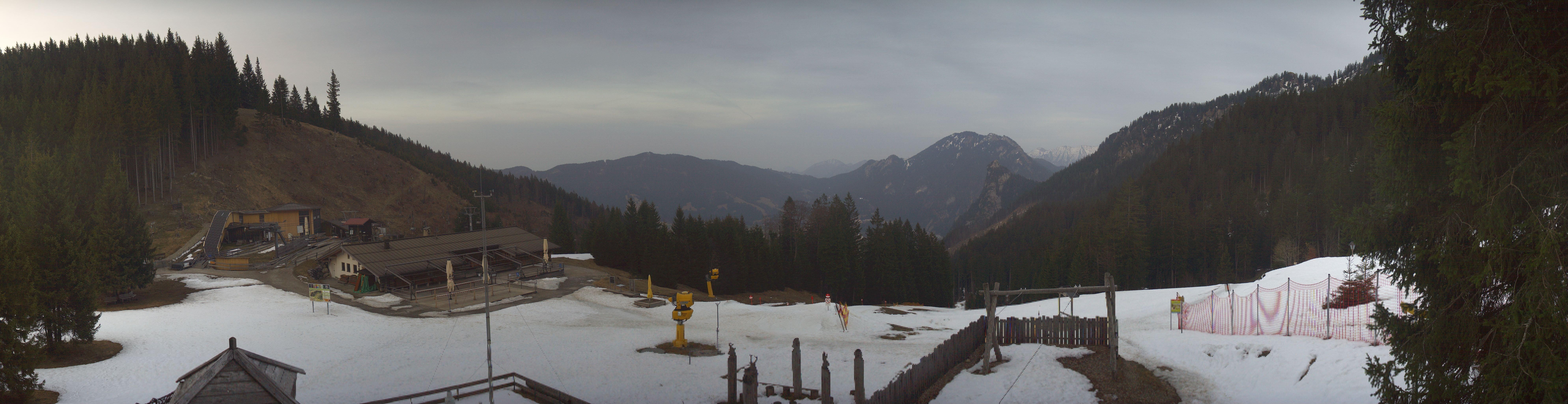 Archived image Webcam Oberammergau - Mountain hut Kolbensattel