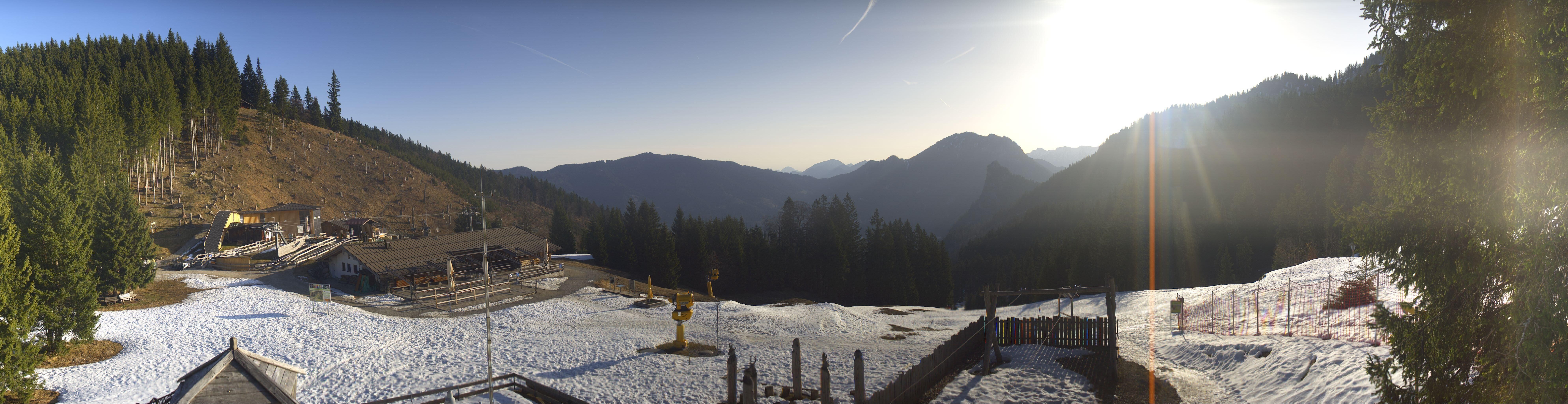 Archiv Foto Webcam Oberammergau - Kolbensattelhütte