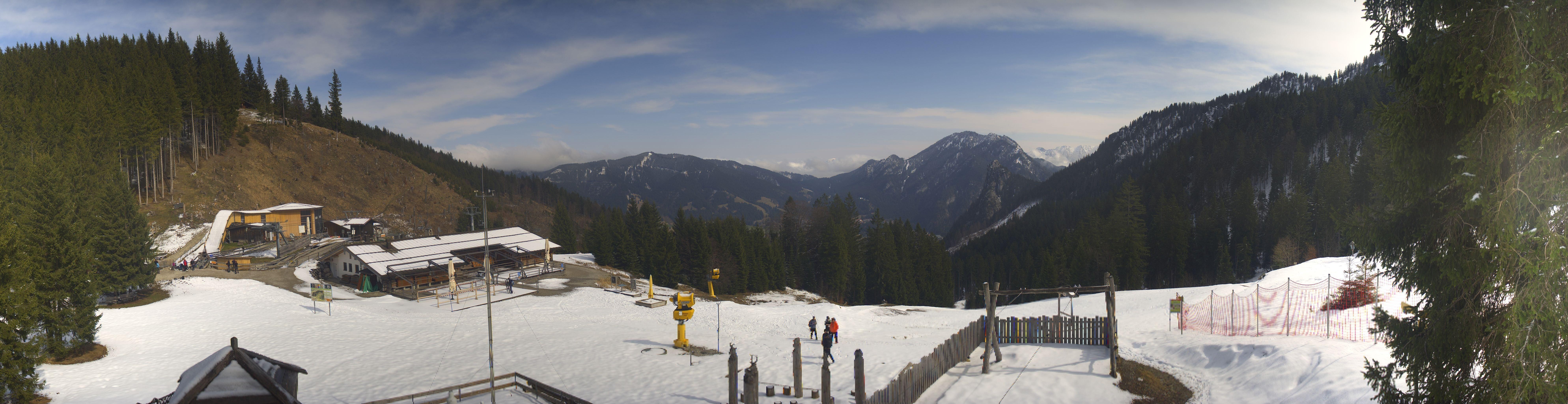Archived image Webcam Oberammergau - Mountain hut Kolbensattel