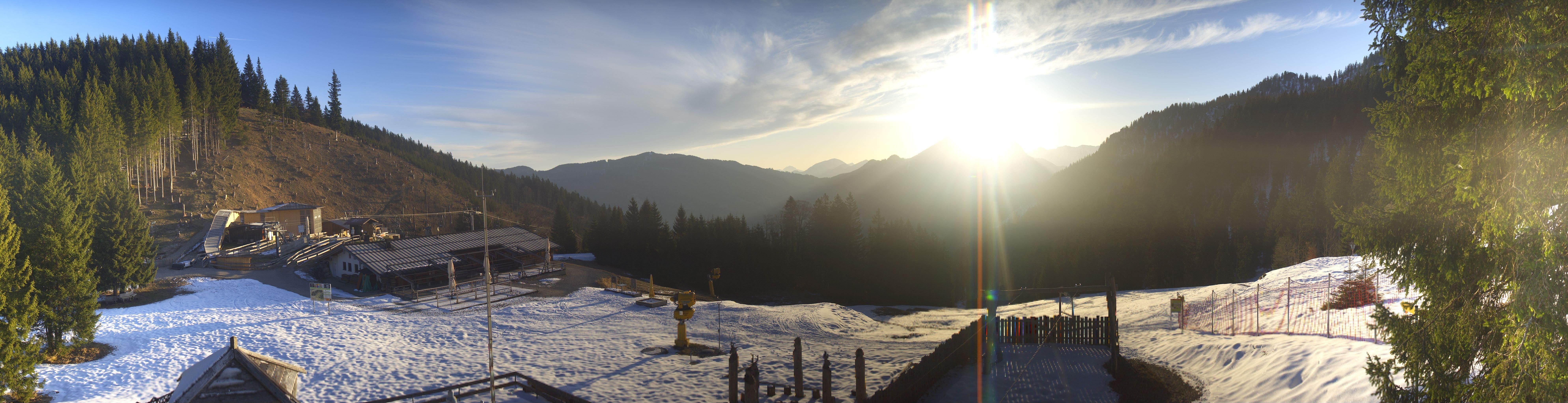 Archiv Foto Webcam Oberammergau - Kolbensattelhütte