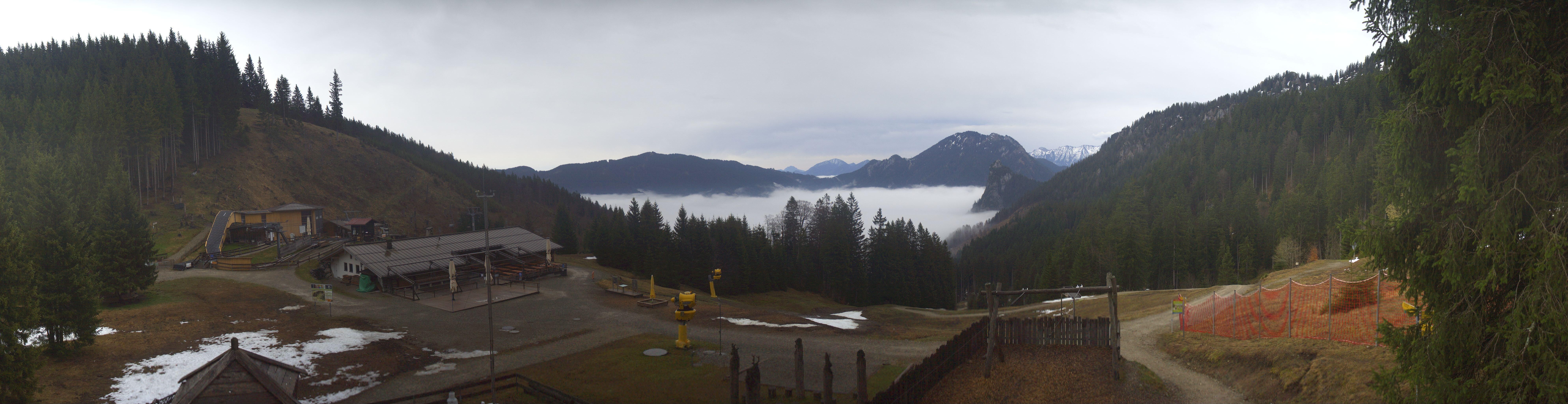 Archived image Webcam Oberammergau - Mountain hut Kolbensattel